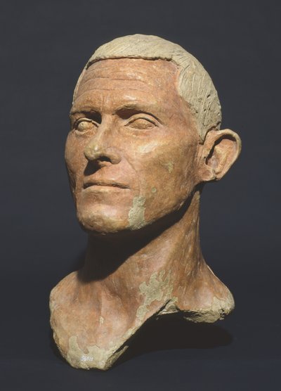 Portrait of a Man, from Manganello, Caere, Italy by Etruscan